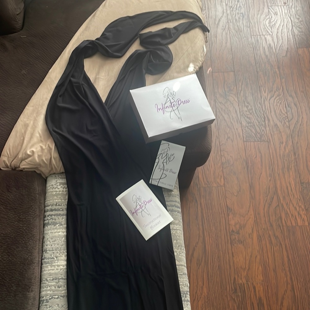 Infinite Dress package with 2 dresses and 2 shalls in black & red Brand new!!!
